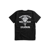 May club -【WESTRIDE】"THE EAGLE SOARS ALONE" TEE - BLACK
